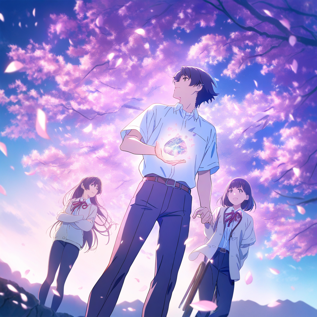 CU turning point, low angle, dramatic: 文化祭前夜、校舎解体の前倒しが判明。10年前の文化祭が中止になった本当の理由——亡くなった同級生の事故——と全員が向き合う
